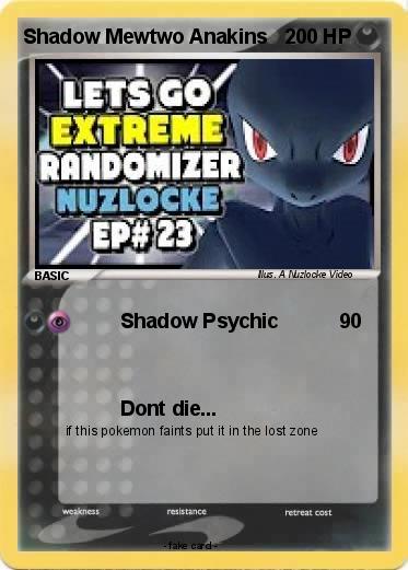 Pokemon Shadow Mewtwo Anakins