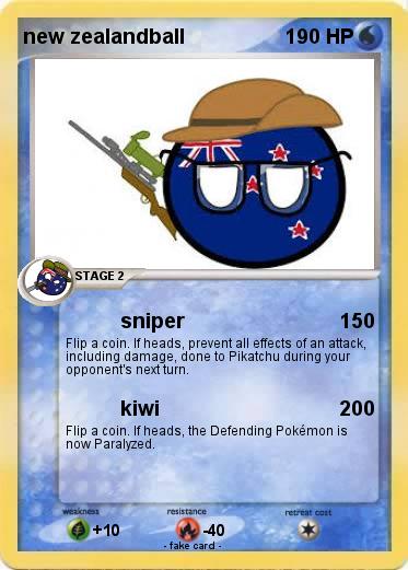 Pokemon new zealandball