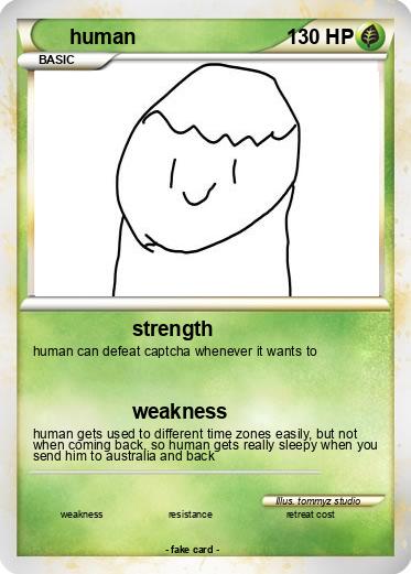 Pokemon human
