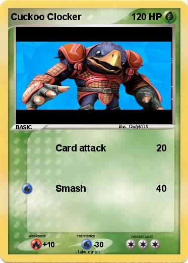 Pokemon Cuckoo Clocker