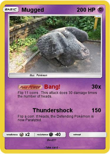Pokemon Mugged