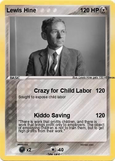 Pokemon Lewis Hine