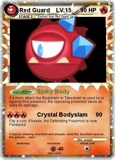 Pokemon Red Guard    LV.15