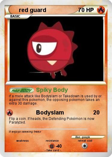 Pokemon red guard