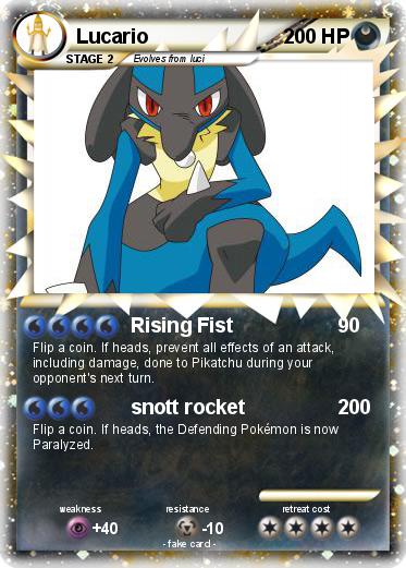 Pokemon Lucario