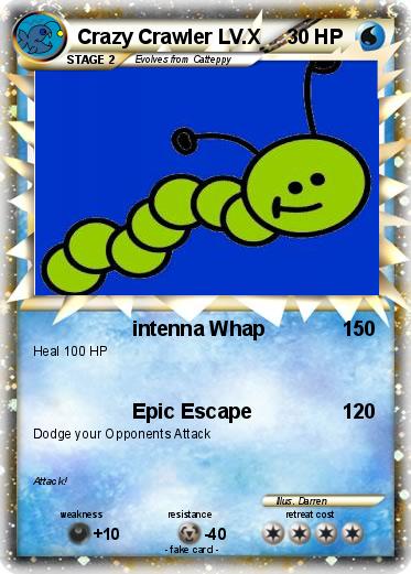 Pokemon Crazy Crawler LV.X