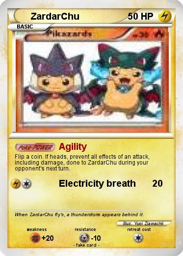 Pokemon ZardarChu