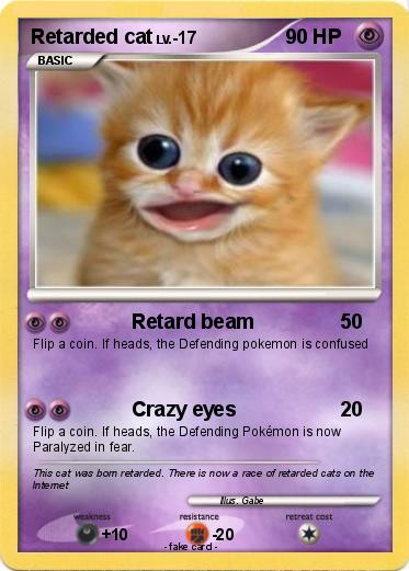 Pokemon Retarded cat
