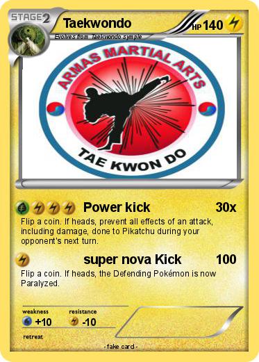 Pokemon Taekwondo