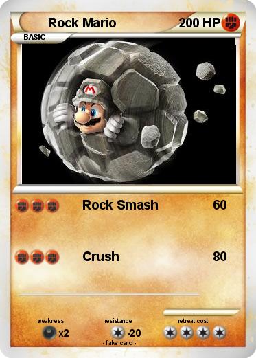 Pokemon Rock Mario