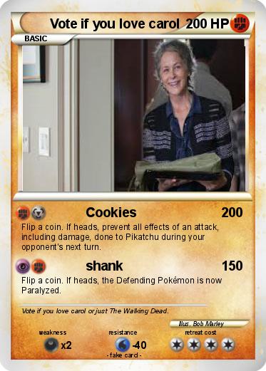Pokemon Vote if you love carol