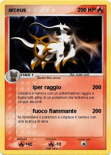 Pokemon arceus