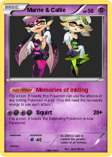 Pokemon Marrie & Callie