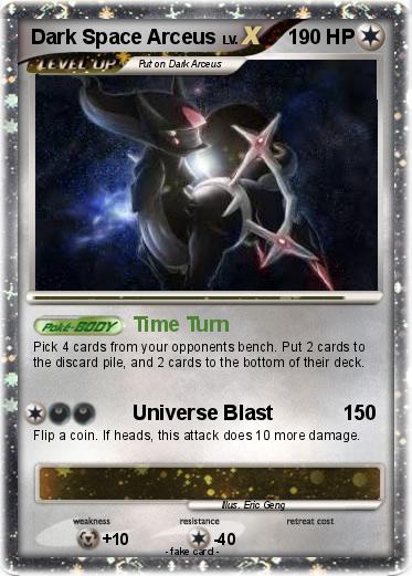 Pokemon Dark Space Arceus