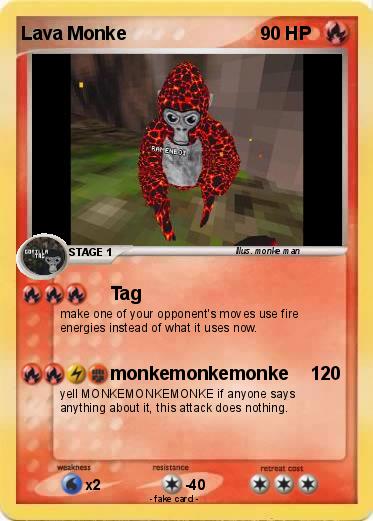 Pokemon Lava Monke
