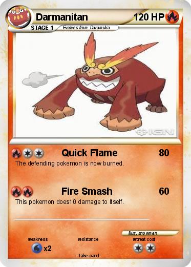 Pokemon Darmanitan