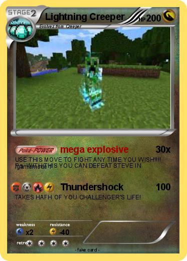 Pokemon Lightning Creeper