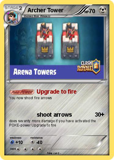 Pokemon Archer Tower