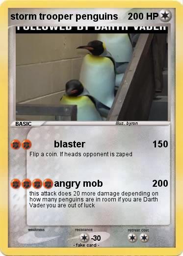 Pokemon storm trooper penguins