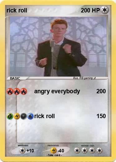 Pokemon rick roll