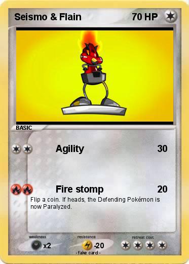 Pokemon Seismo & Flain