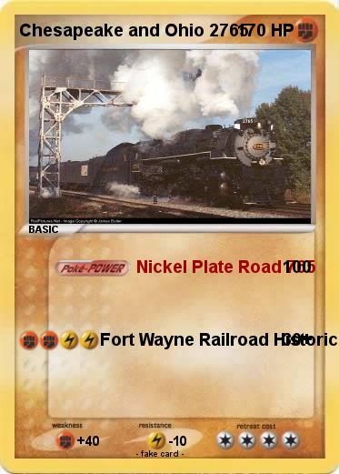 Pokemon Chesapeake and Ohio 2765