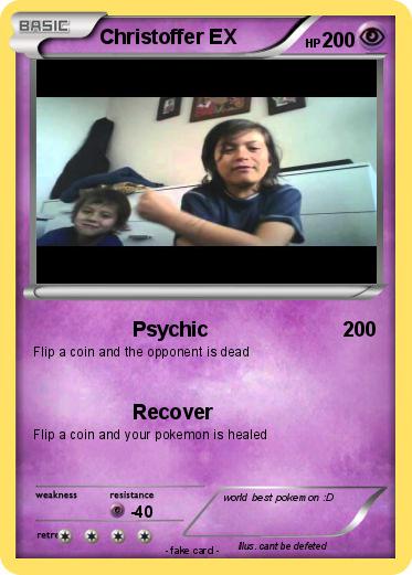 Pokemon Christoffer EX