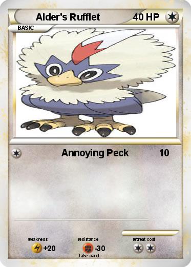 Pokemon Alder's Rufflet