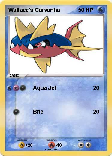 Pokemon Wallace's Carvanha