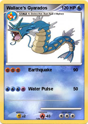 Pokemon Wallace's Gyarados