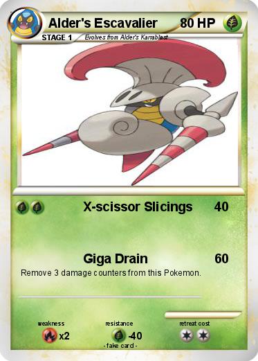 Pokemon Alder's Escavalier
