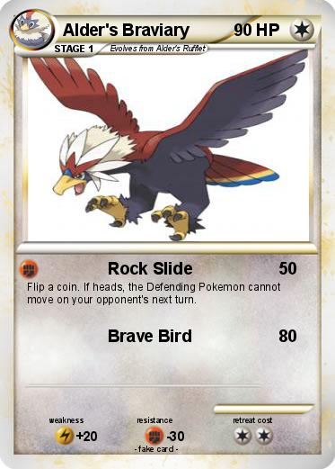 Pokemon Alder's Braviary