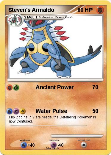 Pokemon Steven's Armaldo