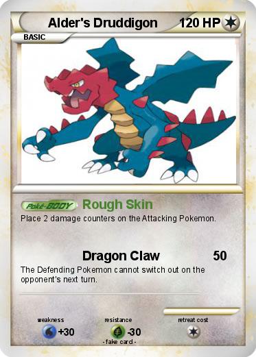 Pokemon Alder's Druddigon