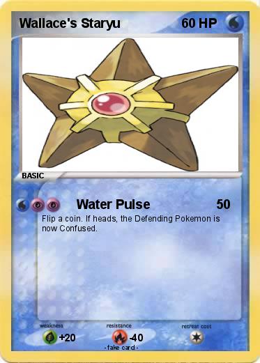 Pokemon Wallace's Staryu