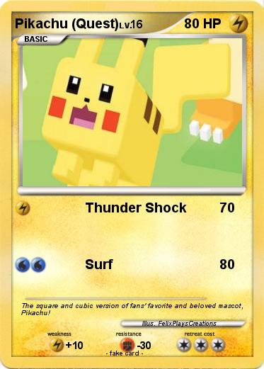 Pokemon Pikachu (Quest)