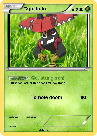 Pokemon Tapu bulu