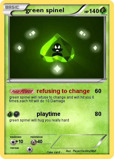 Pokemon green spinel