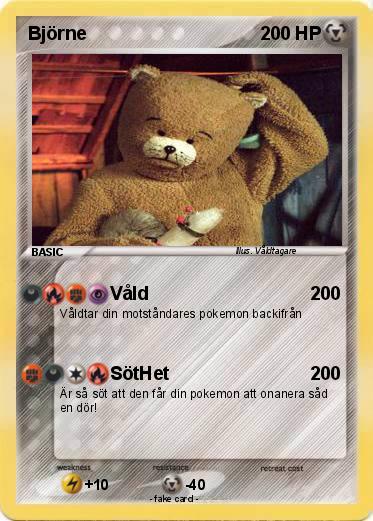 Pokemon Björne
