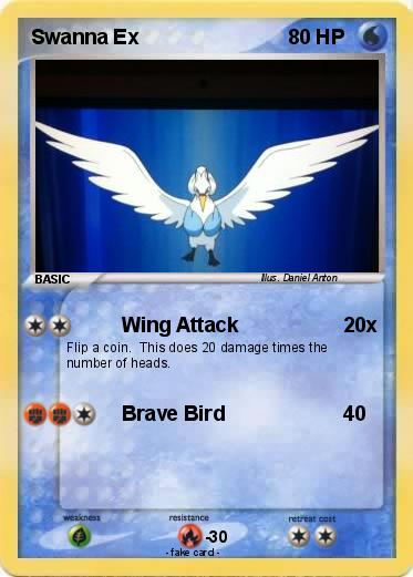 Pokemon Swanna Ex