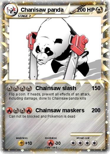 Pokemon Chanisaw panda