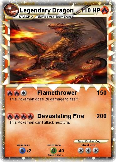 Pokemon Legendary Dragon