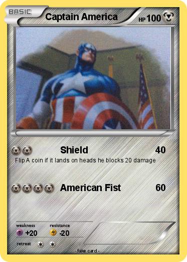 Pokemon Captain America