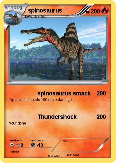 Pokemon spinosaurus