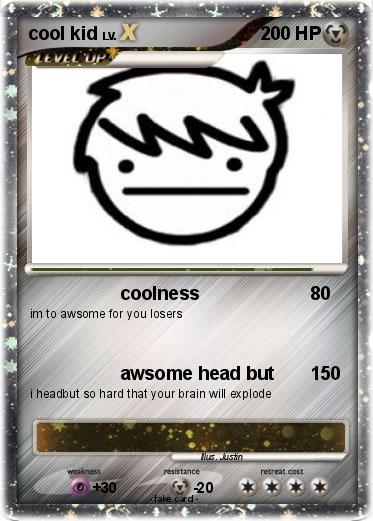 Pokemon cool kid