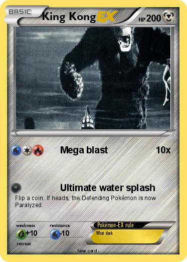 Pokemon King Kong