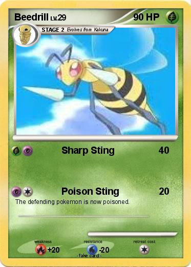 Pokemon Beedrill