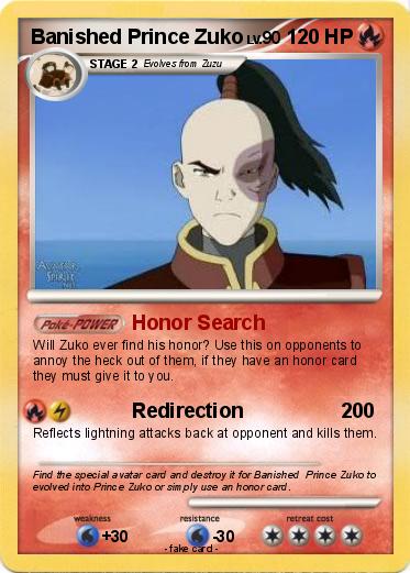Pokemon Banished Prince Zuko