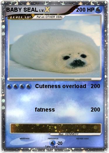 Pokemon BABY SEAL
