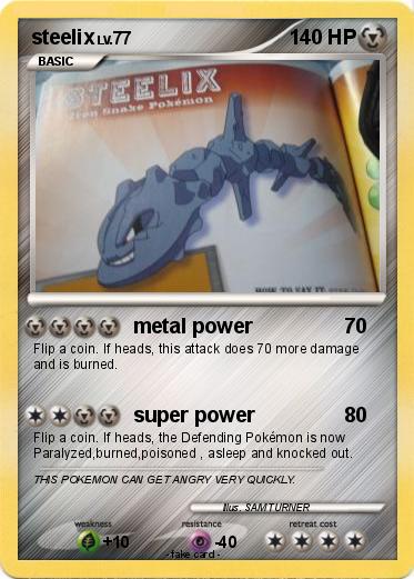Pokemon steelix